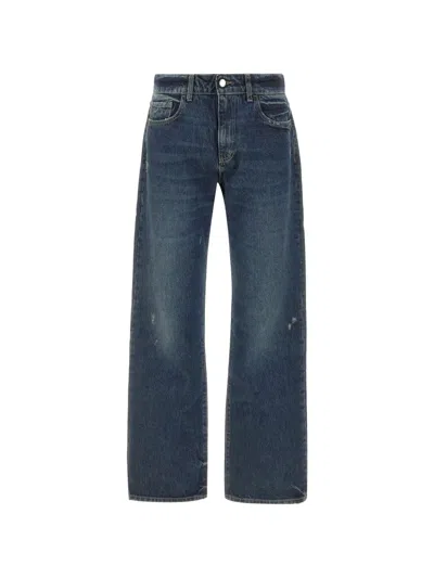 Icon Denim Iris Distressed Jeans In Blue