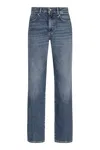 Icon Denim Iris Classic Straight Jeans In Navy