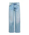 Icon Denim Logo Denim Jeans In Blue