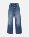 Icon Denim Holly Wide Leg High Waist Jeans In Blue