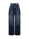 Icon Denim Poppy Jeans Cut-out Details In Blue