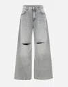 Icon Denim Debby Stone Washed Wide Leg Jeans