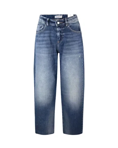 Icon Denim Jeans Bea Stone Wash Blu Scuro In Blue