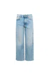 Icon Denim Logo Denim Jeans In Blue