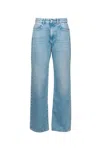 Icon Denim Logo Denim Jeans In Blue