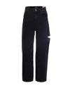 Icon Denim Jeans Poppy In Denim Nero In Blue