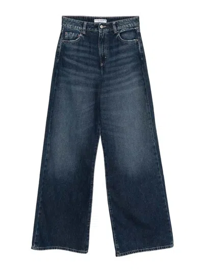 Icon Denim Debby Wide Leg Jeans In Blue