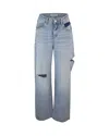ICON DENIM LIGHT JEANS WITH TEARS