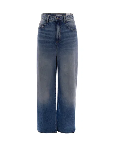 Icon Denim Coco Star-embroidered Jeans In Blue