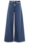 Icon Denim Straight Buttoned Jeans