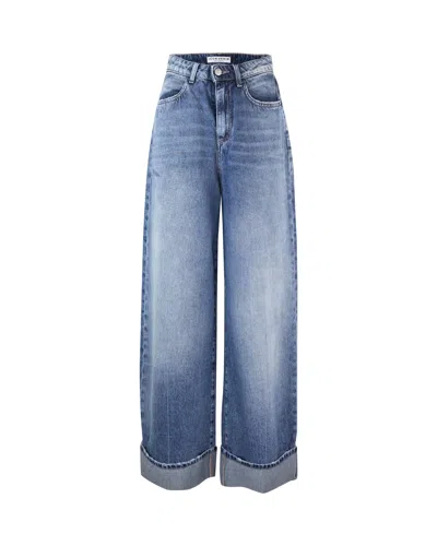 ICON DENIM LEA JEANS WITH TURN-UP