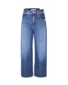 Icon Denim Straight Buttoned Jeans