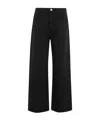 Icon Denim Jeans With Belt Loops In Black