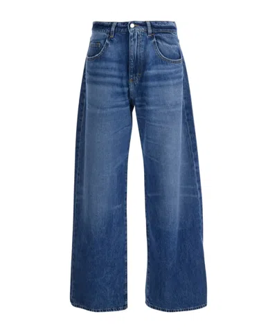 Icon Denim Jeans With Belt Loops In Blue