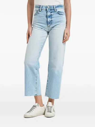 Icon Denim Jill Straight Leg Jeans In Blue
