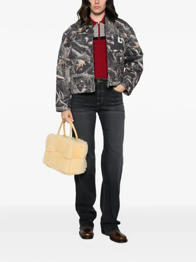 Icon Denim Joia Faded Straight-leg Jeans In Multi
