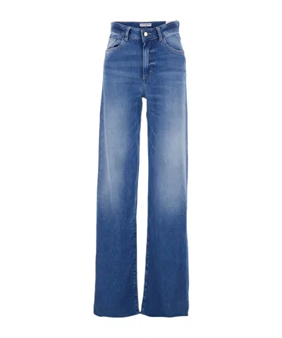 Icon Denim Joia Straight-leg-jeans In Blue