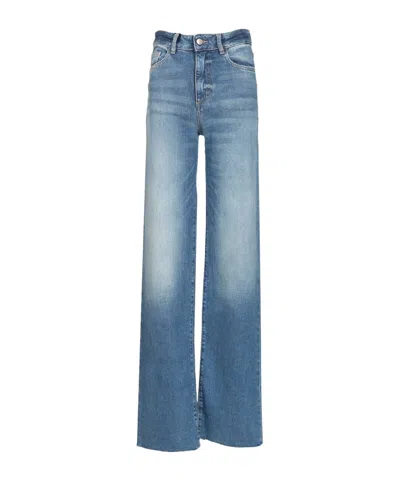 Icon Denim Joia Wide-leg Jeans In Blue