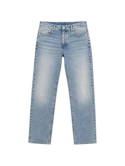 Icon Denim Kanye Faded-effect Jeans In Blue