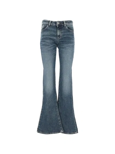 Icon Denim Kendy Flared Jeans In Blue