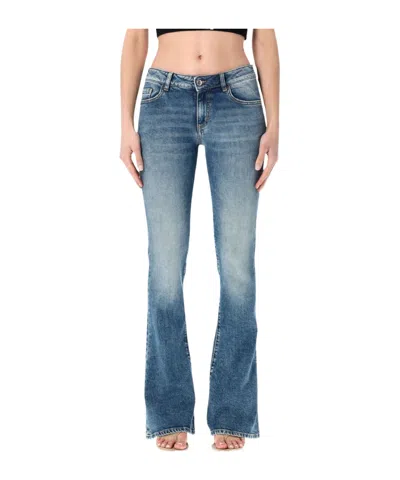 Icon Denim Kendy Flared Jeans In Blue