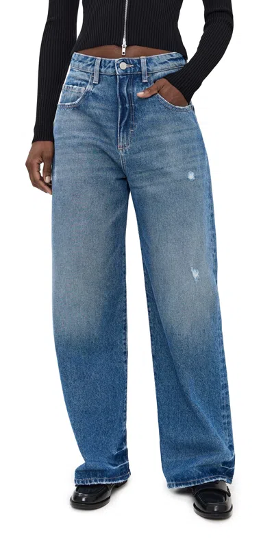 Icon Denim La Poppy Wide Leg Jeans Medium