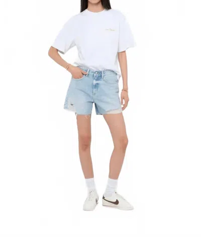 Icon Denim La Sammy Jean Shorts In Sky In Multi