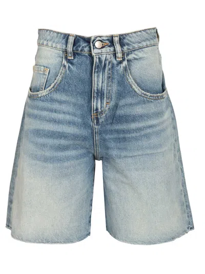 Icon Denim Lea Shorts Trousers Light Blue