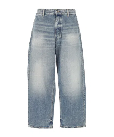 Icon Denim Leo Wide-leg Jeans In Blue
