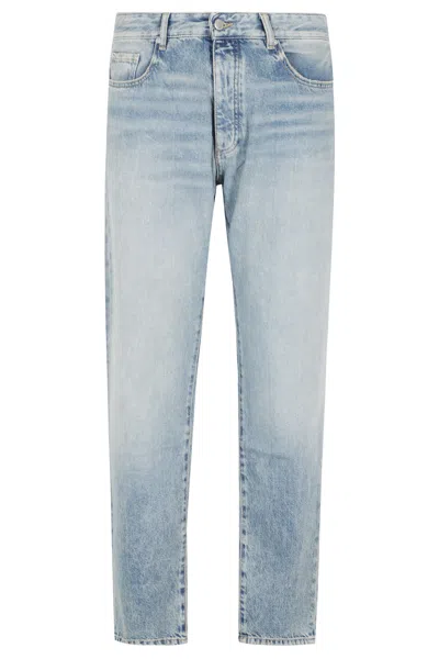 Icon Denim Light Blue Kanye Five-pocket Straight-leg Jeans