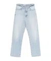 Icon Denim Logo Denim Jeans In Blue