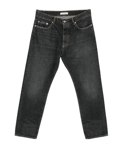 Icon Denim Logo Jeans In Black