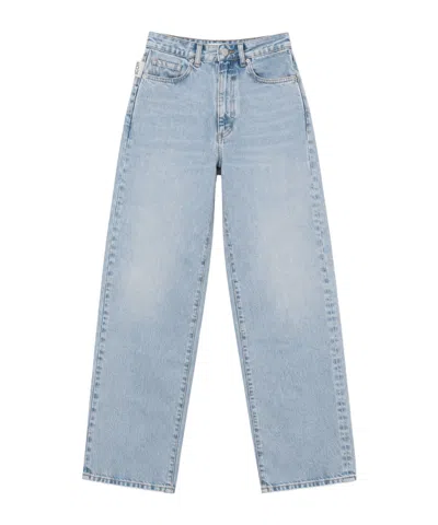 Icon Denim Logo Jeans In Blue