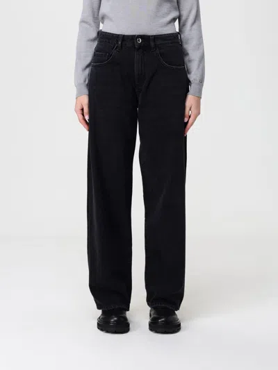 Icon Denim Los Angeles Jeans  Woman Color Graphite In Multi