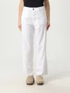 Icon Denim Los Angeles Jeans  Woman Color White In White