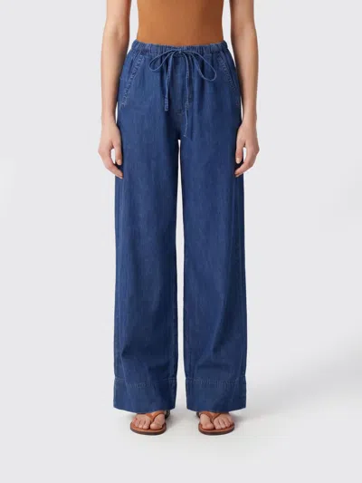 Icon Denim Los Angeles Jeans Woman In Blue
