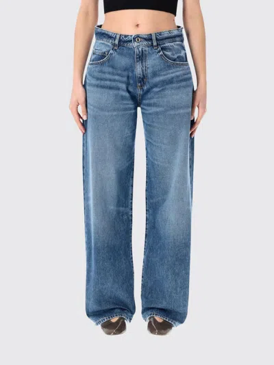 Icon Denim Los Angeles Jeans Woman Color Denim In Blue