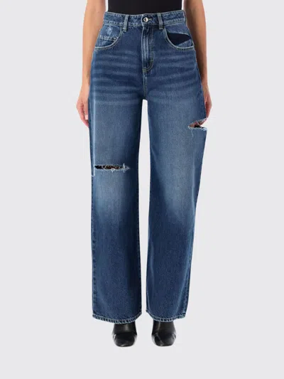 Icon Denim Los Angeles Jeans Woman Color Denim In Blue