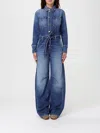 Icon Denim Los Angeles Jumpsuit  Woman Color Blue In Blue