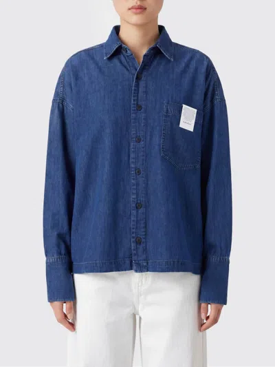 Icon Denim Los Angeles Shirt Woman In Blue