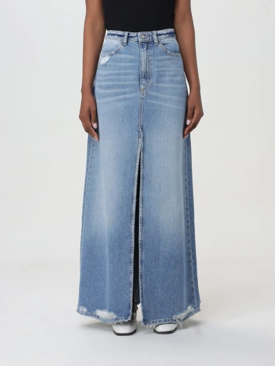 Icon Denim Los Angeles Skirt  Woman Colour Stone Washed