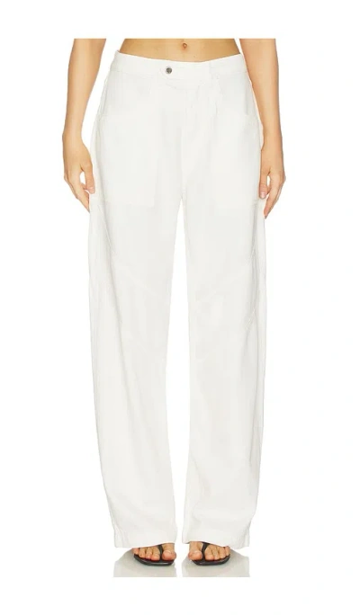 Icon Denim Lysa Wide Leg Jeans In White