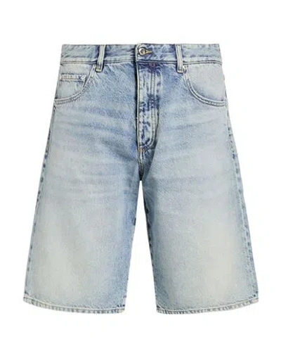 Icon Denim Man Denim Shorts Blue Size 30 Cotton