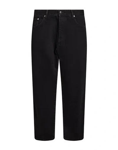 Icon Denim Man Jeans Black Size 29 Cotton