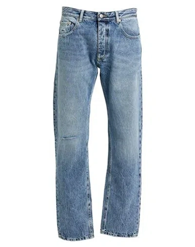 Icon Denim Man Jeans Blue Size 33 Cotton