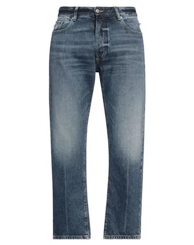 Icon Denim Man Jeans Blue Size 34 Cotton