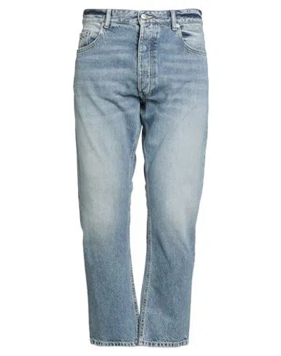Icon Denim Man Jeans Blue Size 34 Cotton