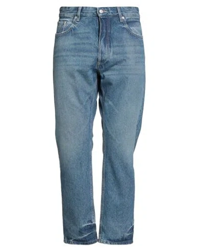 Icon Denim Man Jeans Blue Size 34 Cotton