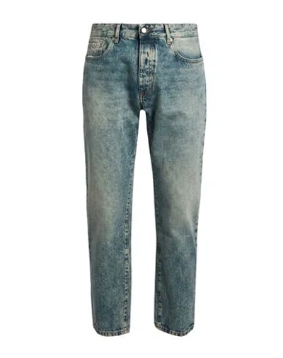 Icon Denim Man Jeans Blue Size 36 Cotton