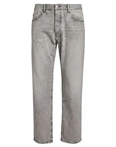 Icon Denim Man Jeans Grey Size 31 Cotton